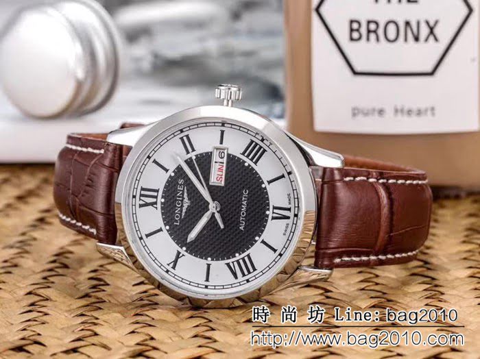 LONGINES浪琴 經典大三針 全自動機械 精品男士腕表 WSS2299